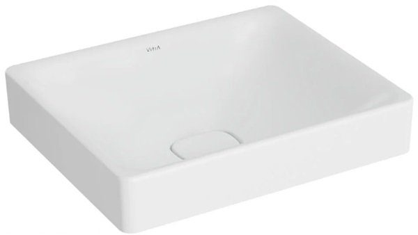 Vitra 7534B001-1398 Metropole Dikdörtgen Çanak lavabo,50cm Mat Beyaz.